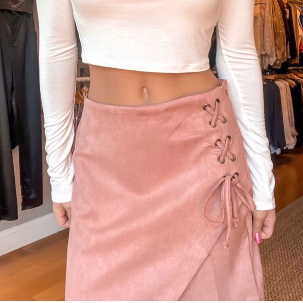 Hem & Thread Brand Mini Skirt